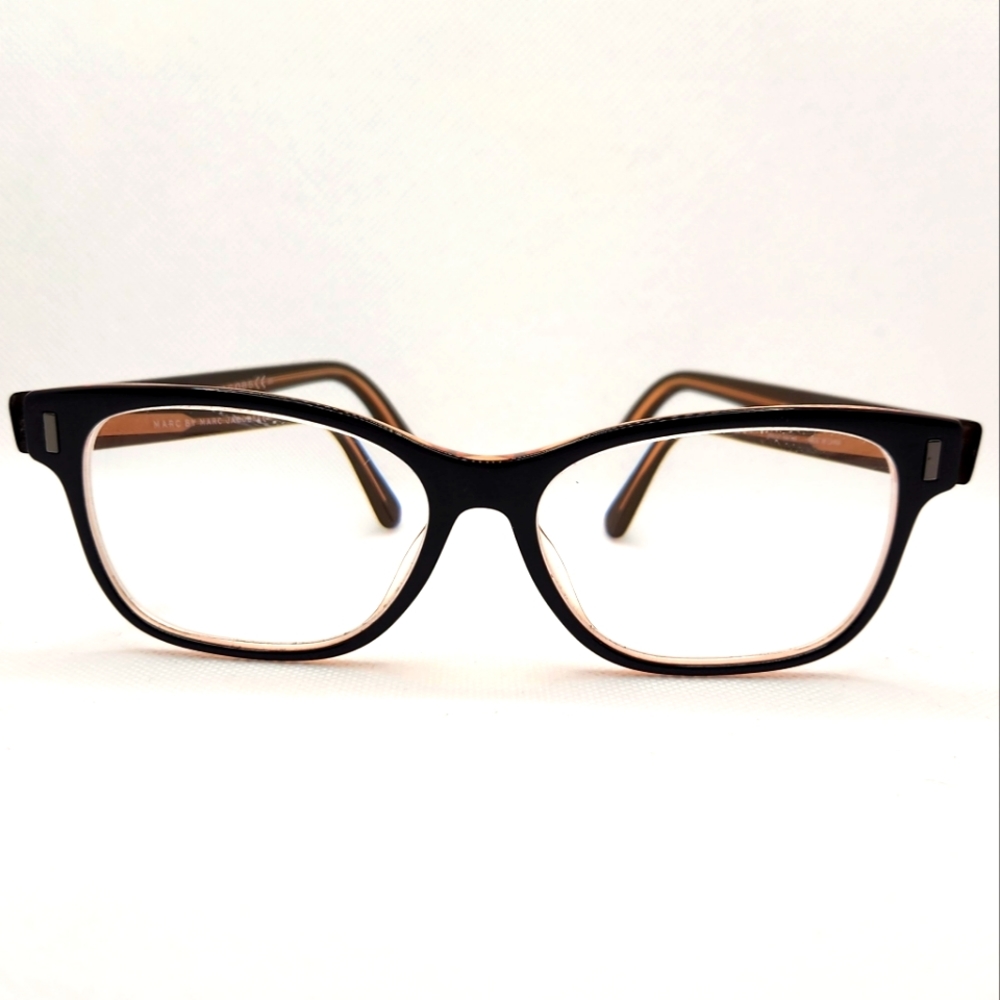 Designer Marc by Marc Jacob's MMJ 611 Prescription Eyeglass Frames Black/Orange